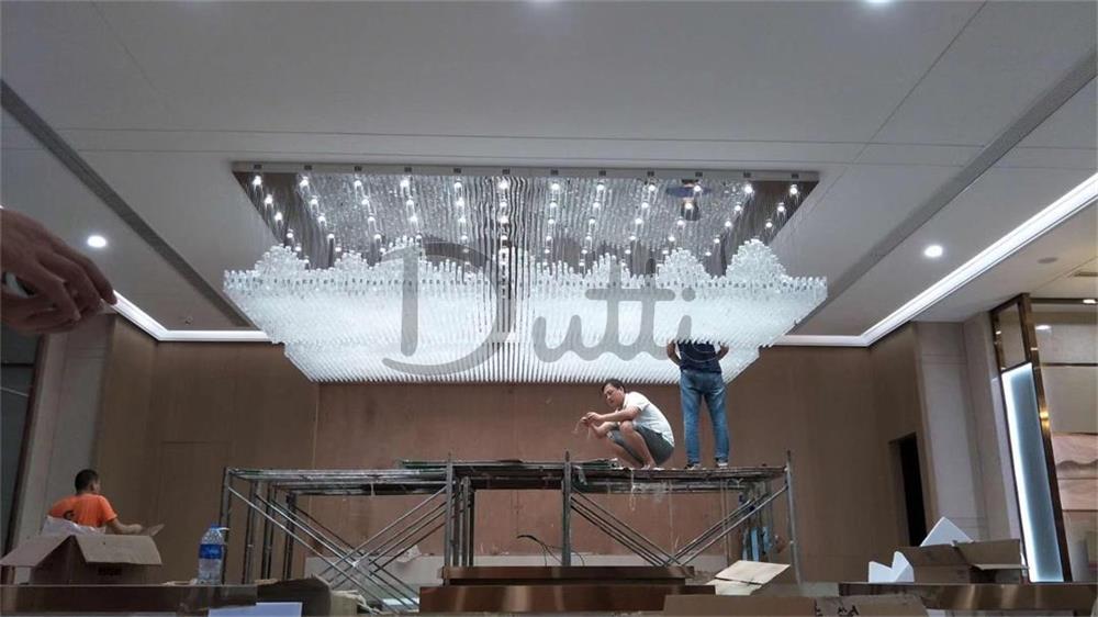 Non-standard LED Pendant Lights customization for Clubhouse