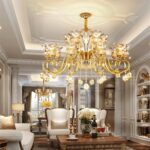 DB010 DUTTI LED Bronze Chandelier crystal luxury for living room villa lobby restaurant bedroom American European Nordic 5 6 8 10 15 light arm